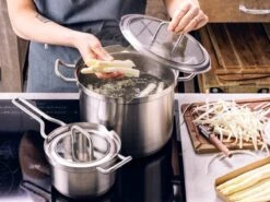 BK Q-linair Master Glas Pannenset - 5-delig - Glazen Deksel - Veilig Afgietsysteem - Inductie -Keukengerei Winkel 1200x900 21