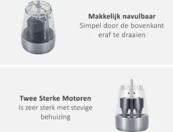 KROMS Peper En Zoutmolen Set - Peper En Zoutmolen Set Elektrisch -2 In 1 - Instelbare Maalgraad - Pepermolen - Zoutmolen - Peper En Zoutmolen Elektrisch 13 KROMS Peper En Zoutmolen Set - Peper En Zoutmolen Set Elektrisch -2 In 1 - Instelbare Maalgraad - Pepermolen - Zoutmolen - Peper En Zoutmolen Elektrisch -Keukengerei Winkel 1200x913 1