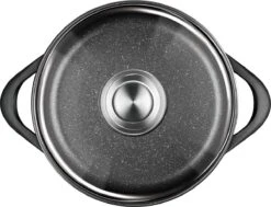 Smile 10-Delige Pannenset - Anti Aanbaklaag - Vaatwasser Bestendig - Zwart - MGK-17 -Keukengerei Winkel 1200x919 2