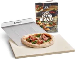Burnhard Pizzasteen 38 X 30 X 1,5 Cm + Pizzaschep -Keukengerei Winkel 1200x949 1