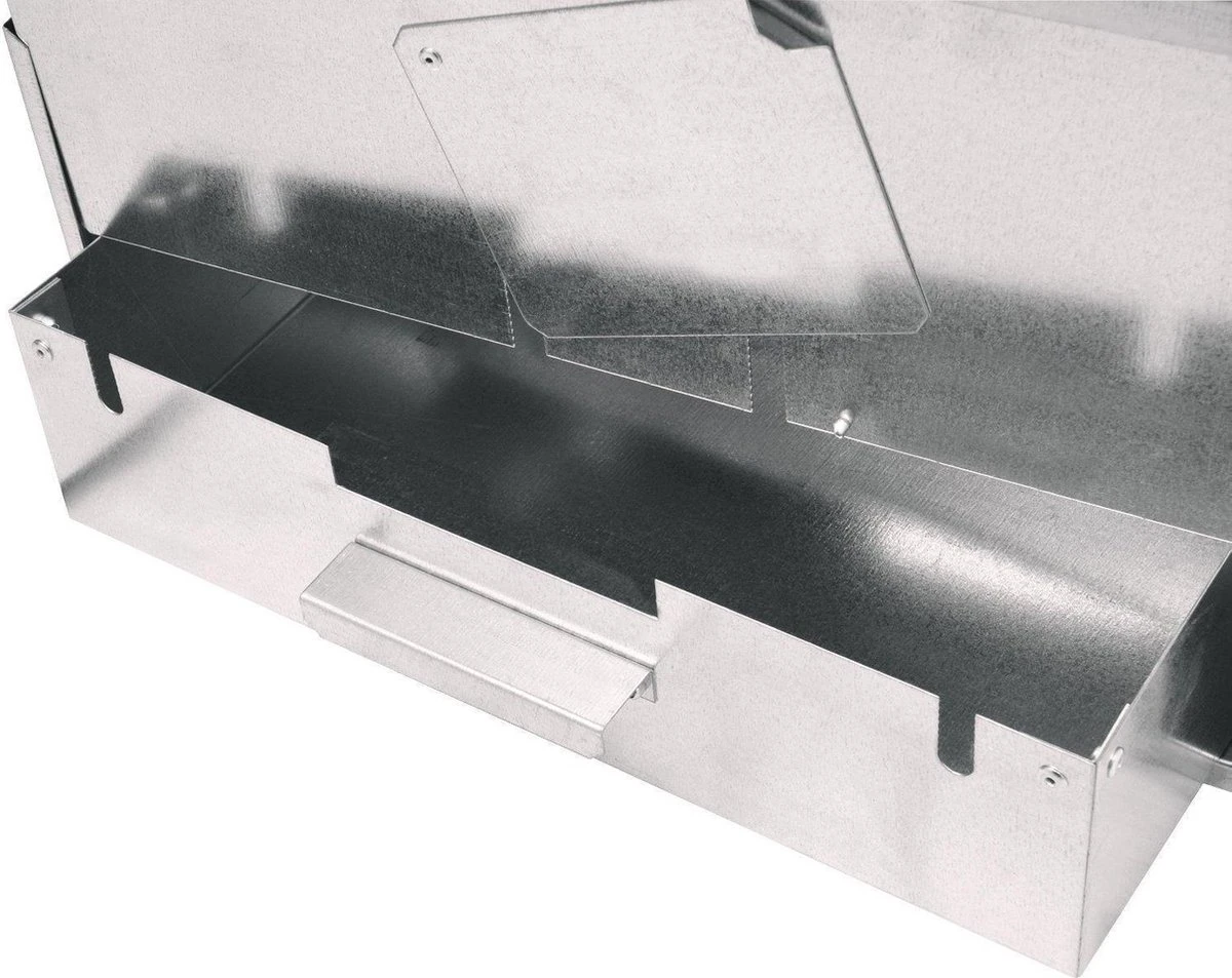 2-L Home & Garden XL Rookoven - RVS - 80x40x28 Cm - 3 Etages 7 2-L Home & Garden XL Rookoven - RVS - 80x40x28 Cm - 3 Etages - Afbeelding 5