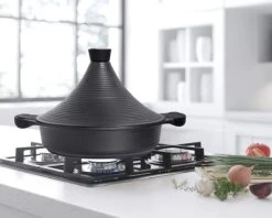 Aluminium Tajine Agadir- Matt Black Geschikt Ook Voor Inductie -Keukengerei Winkel 1200x960 3