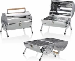BBQ Collection Houtskoolbarbecue - Cilinder - Chroom 24 BBQ Collection Houtskoolbarbecue - Cilinder - Chroom -Keukengerei Winkel 1200x972 4