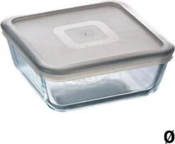Pyrex - Cook & Freeze Schaal Vierkant Met Deksel 15 X 15cm - Transparant -Keukengerei Winkel 1200x986 3