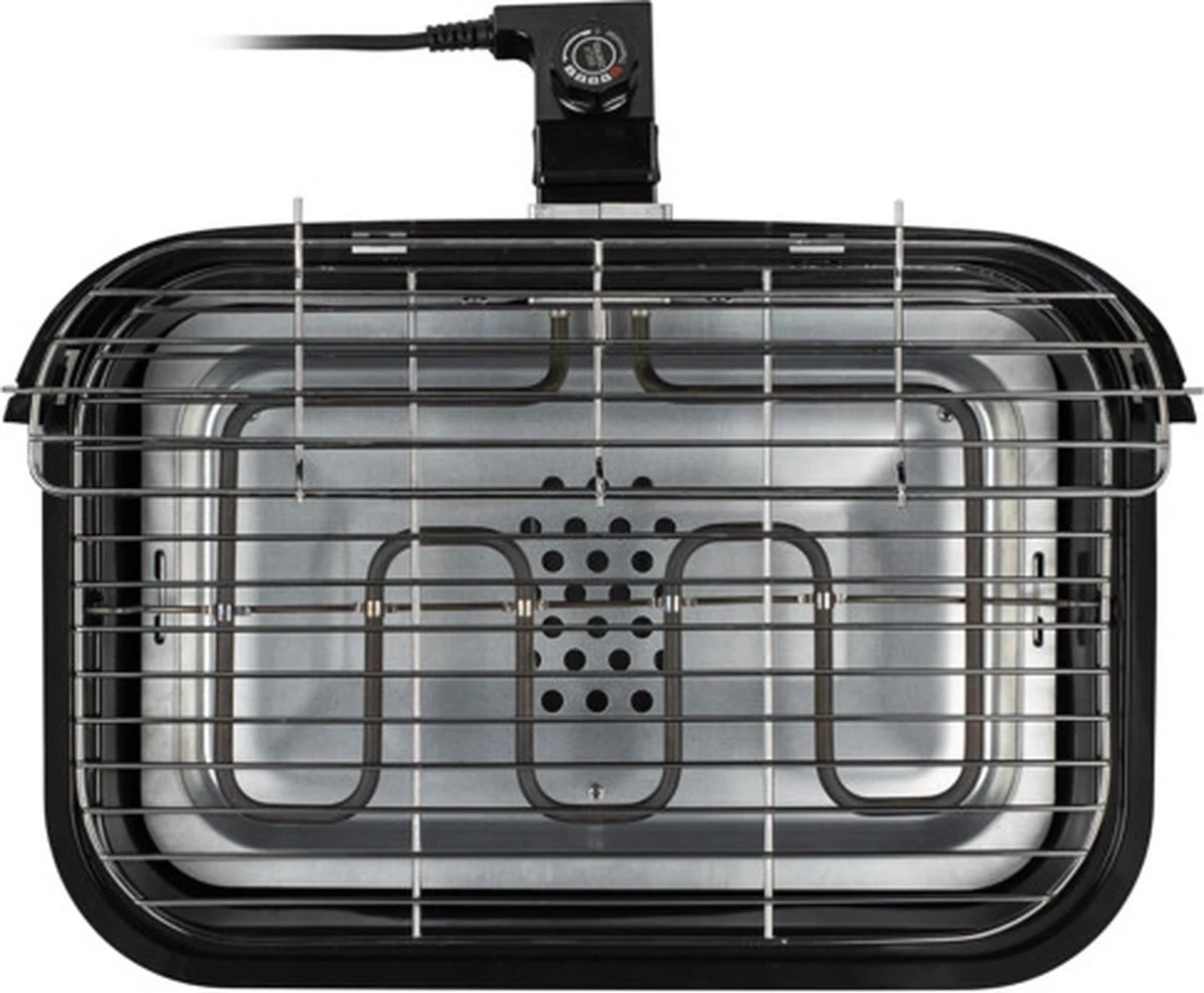 Princess 112252 Hybride Barbecue – Elektrische BBQ - Tafelmodel - 2000W - 44x 29cm - Gebruik Elektrisch Of Met Kolen 20 Princess 112252 Hybride Barbecue – Elektrische BBQ - Tafelmodel - 2000W - 44x 29cm - Gebruik Elektrisch Of Met Kolen - Afbeelding 19