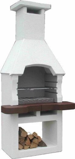 Integard Tuinhaard Houtskoolbarbecue Beton Nr. 9 -Keukengerei Winkel 566x1200