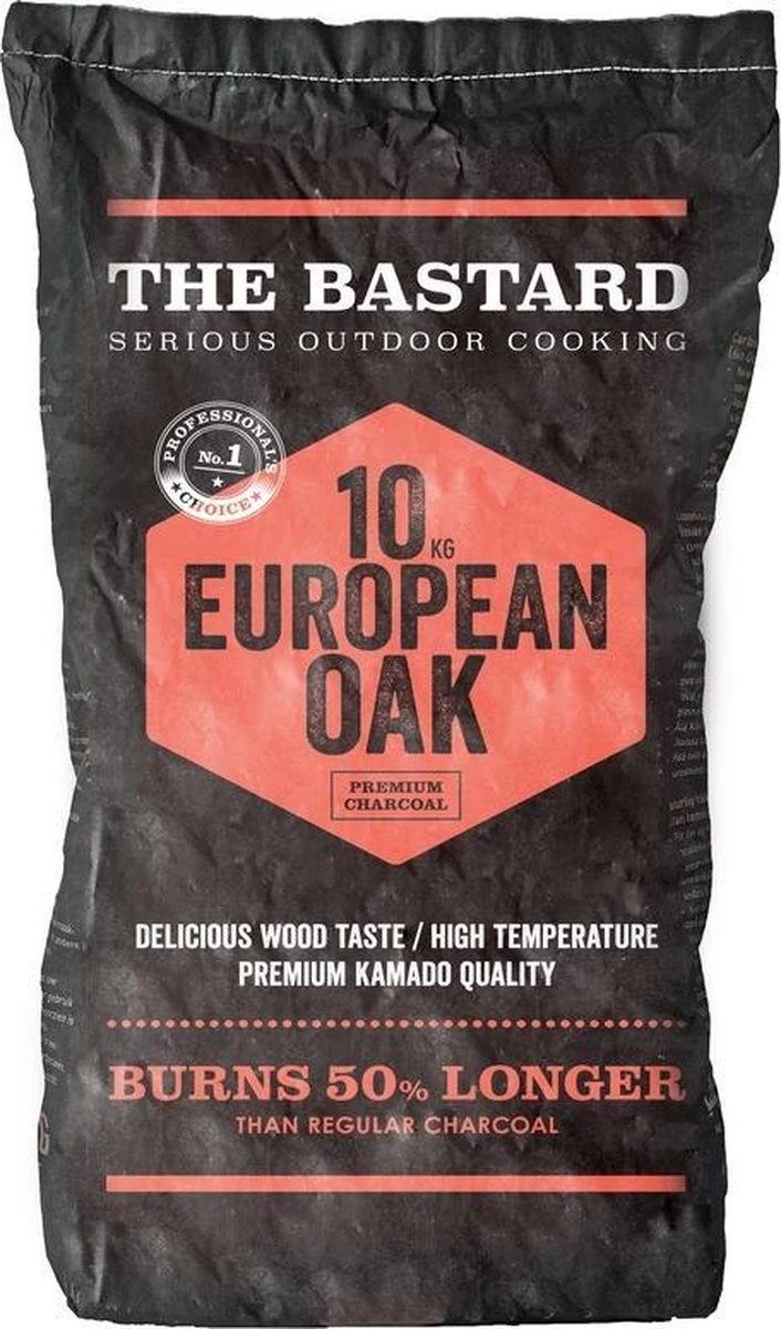 The Bastard Houtskool European Oak 10 KG 3 The Bastard Houtskool European Oak 10 KG