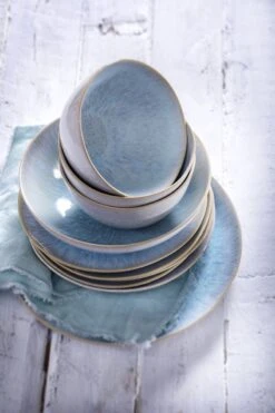 Palmer Serviesset Light Blue Sea Stoneware 6-persoons 24-delig Blauw -Keukengerei Winkel 800x1200 42