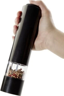 IGOODS Keramiek Elektrische Pepermolen En Zoutmolen - Pepermolen - Zoutmolen - 2 Stuks- Wit -Keukengerei Winkel 804x1200