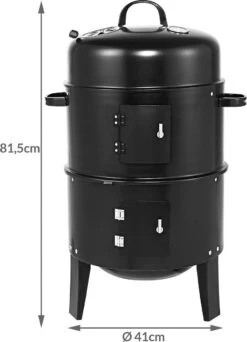 Merkloos Monzana Barbecue-ROKER-Grill-Oven -Keukengerei Winkel 867x1200 2