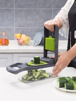 Merkloos Mandoline – Multifunctionele Groentesnijder – Nicer Dicer 12 Merkloos Mandoline – Multifunctionele Groentesnijder – Nicer Dicer -Keukengerei Winkel 907x1200