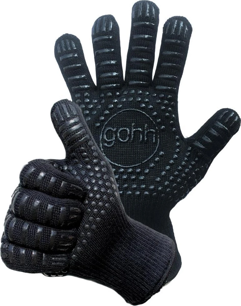 Gohh 2 BBQ Handschoenen Ovenhandschoenen (Aramide En Kevlar) Beschermt Tot 500 °C - Extra Lang 3 Gohh 2 BBQ Handschoenen Ovenhandschoenen (Aramide En Kevlar) Beschermt Tot 500 °C - Extra Lang