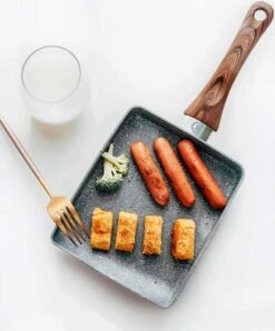 Zaigon All In 1 Pan - Inductie + Vaatwasmachinebestendig - Kleine Pan - Omeletpan - Tamagoyaki Pan - Tamago Pan - Vierkante Pan - Sushi Pan - Vierkante Pan -Keukengerei Winkel 994x1200